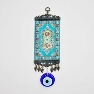 Decoración de pared con patrón de Alfombra tejida turca, 10 Cm, hecho a mano, mal de ojo, de Turquía - Product Image 2