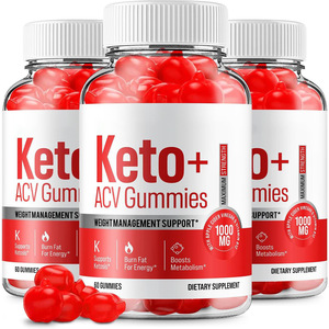 Gomas Keto ACV 1000mg de Vinagre de Maçã, Suporte a Cetonas, Limpeza, Sem OGM, Vegano, Suplemento para Saúde Digestiva Adulta para Atletas - Product Image 6