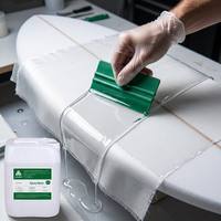 Résine époxy transparente Sankin pour la lamination des planches de surf - Résine de coulée liquide effet verre haute brillance, anti-jaunissement, sans bulles