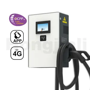 HongjialiocppパブリックコマーシャルシェアリングドッキングEV充電ステーション30kw DC EV充電器 (支払いシステム付き)