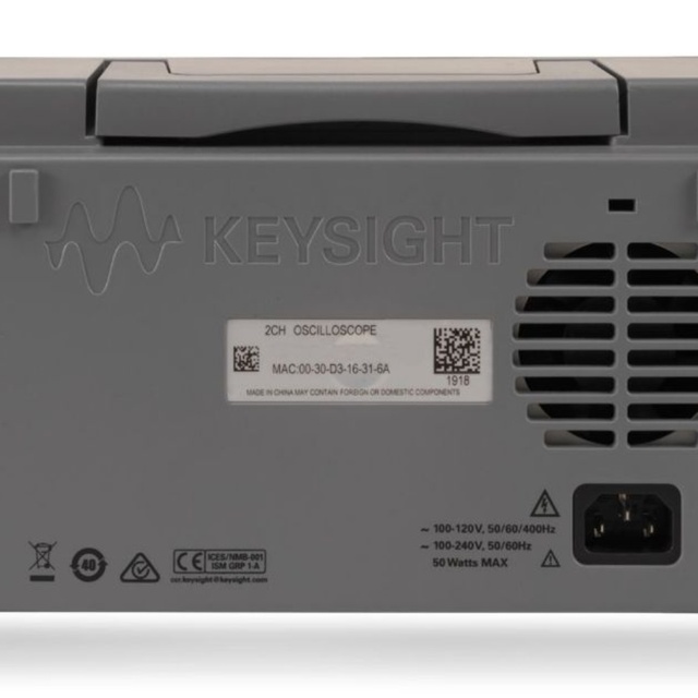 Bestselling Keysight Technologies EDUX1052A InfiniiVision 1000 X Series 50MHz Oscilloscope 2 Analogue Channels 1 Year Warranty 2