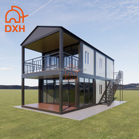 Casa Contenedor Modular Ecológica de Instalación Rápida, Cabaña Prefabricada de Ahorro Energético para Alojamiento de Personal