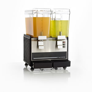 Dubbele 2 Dubbele Kom Gekoelde Premix Koude Drank Drank Sap Dispenser <span class=keywords><strong>Machine</strong></span> Voor Commercieel Restaurant Hotel Gebruik - Product Image 3
