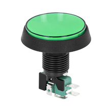 24MM Small Light Pushbutton Switch Square With Led Indicator Illuminated Arcade Push Button for Games
