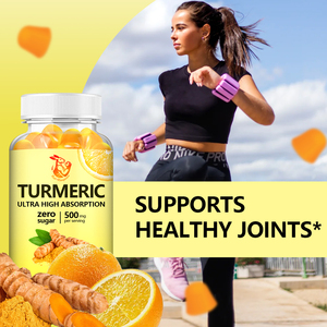 Gomitas de Cúrcuma con Extracto de Complejo de Cúrcuma de Marca Privada, Dulces de Cúrcuma que Mejoran la Inmunidad y el Sistema Inmunitario - Product Image 4