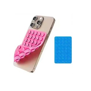 Hot Bán thiết kế 40 suckers hút cup điện thoại di động chủ Silicone hút cup hoạt động đơn giản selfies hút điện thoại trường hợp - Product Image 1