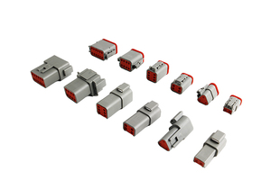 CHENF Connecteur Mâle/Femelle Série Deutsch DT 2/3/4/6/8/12 Broches Étanche Ignifuge pour Batterie et Faisceau de Câblage de Camion 12V - Product Image 2