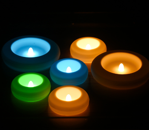 Flameless LED nổi nhựa không thấm nước nến trà ánh sáng lãng mạn nhấp nháy Hàng Mã sáp tealight cho Đảng phòng tắm trang trí nội thất - Product Image 6