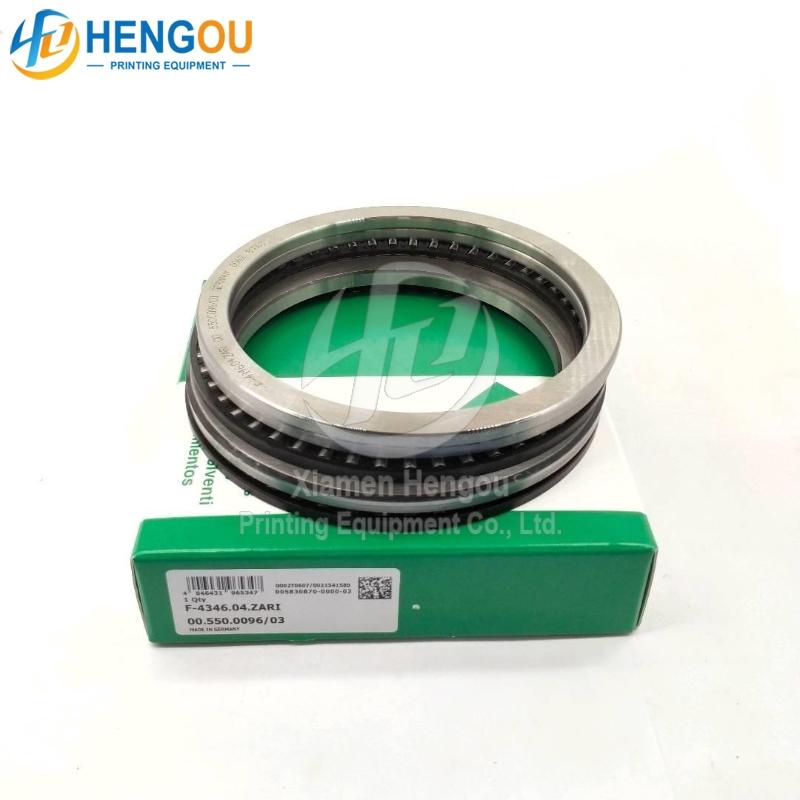 F-4346 00.550.0096 Thrust Cylindrical Roller Bearings Hengou SM102 CD102 Printing Machine Bearing Part