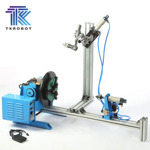 Posicionador de Soldadura Rotatorio CNC Automático TKweld, Multifuncional, Capacidad de Carga de 600 kg, Certificado CE, Diámetro de Mesa de 650 mm - Product Image 2