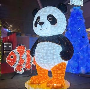 Lampe LED 3D Mignonne en Forme <span class=keywords><strong>de</strong></span> Pingouin, Éclairage Étanche en Forme d'Animal pour Décoration Extérieure <span class=keywords><strong>de</strong></span> Noël, Jardin, Aquarium, Centre Commercial - Product Image 2