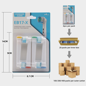 Hot-Selling Soft Bristle Plastic Electric Cleaning Brush Household Multi-Functional Dust Removal Tool Adult <b>Toothbrushes</b> <b>Head</b> - Product Image 6
