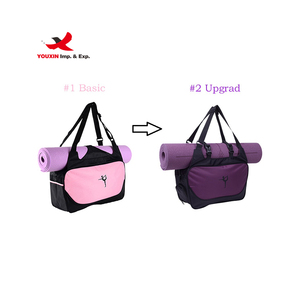 Bolsa de Gimnasio Impermeable Oxford Personalizada y Resistente, Bolsa de Transporte para Esterilla de Yoga para Mujer, Bolsa Deportiva - Product Image 2
