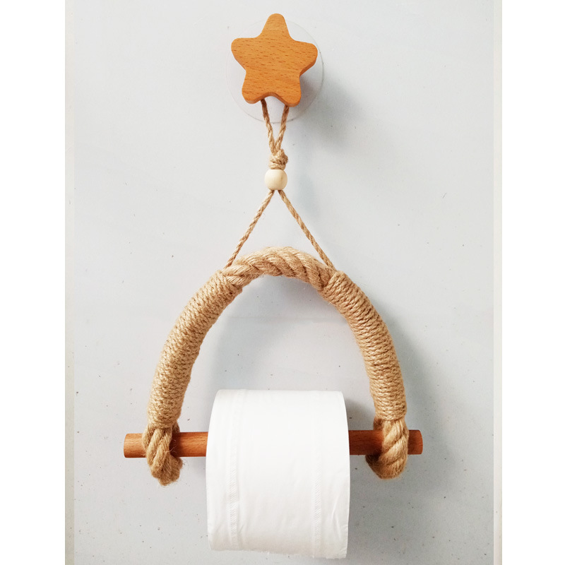 Hemp rope with stick beads and star design
