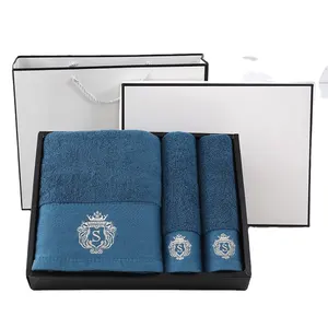 Manufacturer Wholesale Custom Towel box gift Bath colorful Towel