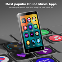 Android 4 \ "araba MP4 çalar FM radyo ile e-kitap okuyucu HD Video oynatma 1TB genişletilebilir depolama müzik indir yetenekleri