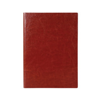 Individuelles Logo Größe Vintage Notizbuch Blanko Seiten PU-Leder Einband Notizbuch mit Stifthalter Thermobindung Hardcover Tagebuch