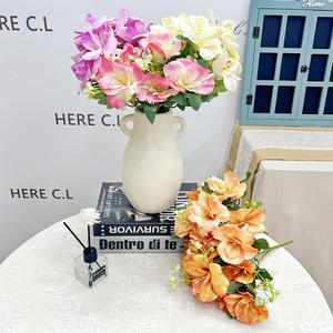 Bouquets de pivoines de style coréen, meubles de jardin, fleurs artificielles, fleurs artificielles artisanales, accessoires de photographie - Product Image 3