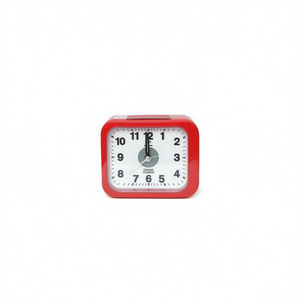 <b>Desk</b> <b>Clock</b> Silent Quartz Alarm <b>Clock</b> Square Design Multiple Colors For Home Office Use - Product Image 2