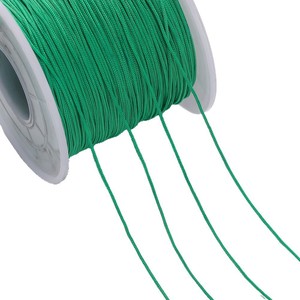 Fil tressé en nylon 0,6 mm pour la fabrication de bracelets, accessoires de bijoux DIY, petite taille, multicolore - Product Image 5