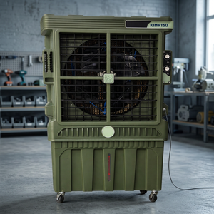 Refroidisseur d'air portable Cool DC 120 Desert Air Cooler en plastique, 3 vitesses, réservoir de 120 L, 1500 pieds carrés. Zone de refroidissement avec garantie d'un an pour usage domestique et hôtelier - Product Image 3