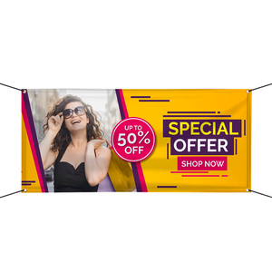 Tùy chỉnh di động ngang biểu ngữ vinyl/vải/lưới quảng cáo hiển thị biểu ngữ in theo mẫu bán buôn - Product Image 5