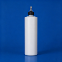 Bouteilles applicatrices cylindriques rondes de grande taille 32 oz pour solvants, huiles, peintures, encres, avec embout applicateur, et bouteilles de 1000 ml pour huile capillaire avec bouchon torsadé