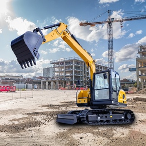 รถขุดขนาดเล็ก XE75GA พร้อมเทอร์โบชาร์จสำหรับเครื่องยนต์ ถังขนาด 0.33 ลูกบาศก์เมตร มอเตอร์ ปั๊ม และเกียร์เพื่อเพิ่มประสิทธิภาพการทำงาน - Product Image 1