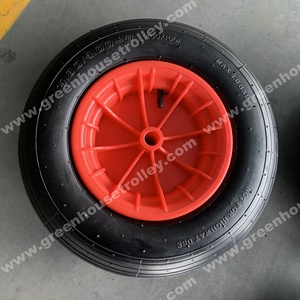 <span class=keywords><strong>Roue</strong></span> en caoutchouc pneumatique 400mm 4.00-8 <span class=keywords><strong>Roue</strong></span> <span class=keywords><strong>de</strong></span> <span class=keywords><strong>brouette</strong></span> 16 pouces <span class=keywords><strong>Roue</strong></span> <span class=keywords><strong>de</strong></span> <span class=keywords><strong>brouette</strong></span> Pneu Portée et norme Rohs - Product Image 4