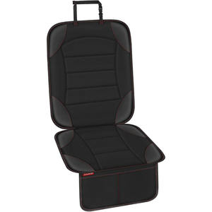 Couvertures universelles de poches en maille de tapis en cuir pour siège avant de voiture imperméable antidérapant protecteur universel de siège pour animaux de compagnie véhicules de bébé - Product Image 1
