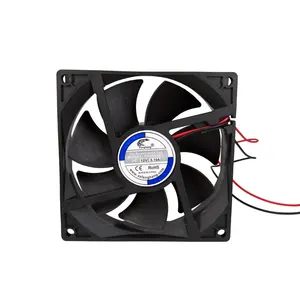 Ventes directes d'usine 9025 ventilateur de refroidissement à faible bruit DC 12v 0.27A 3200 tr/min 90mm roulement à manchon ventilateur axial