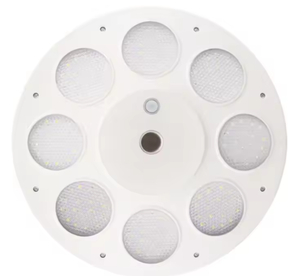 LEDs 136 luce solare pennone solare da giardino portatile da campeggio a LED lanterna da appendere la luce del palo della bandiera solare - Product Image 3