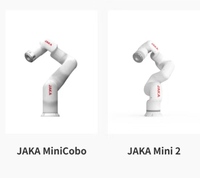 Brazo Robótico Colaborativo Ultra Compacto JAKA Serie Mini, Carga Útil de 1kg-2kg, Alcance de 576mm-735mm, Motor y PLC Inteligentes para Automatización de Laboratorios y Comercio Minorista