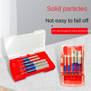 Brocas de Diamante de 6 mm con Vástago Hexagonal de 6 mm, Recubrimiento de Diamante, Fácil Extracción de Virutas, Herramienta de Pulido y Recorte Rotatorio - Product Image 2