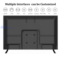 HAINA prix de gros usine oem nouveau sans cadre google android smart tv 55 65 75 pouces 4k écran large télévision led lcd smart tv