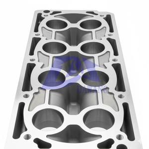 Servicio de Mecanizado CNC de 5 Ejes para Bloque de Motor V8 de Precisión con Electroerosión por Hilo, Acero Inoxidable de Alta Tolerancia - Product Image 1