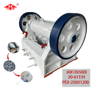 PE 250*1200 concasseur de pierres 37kW capacité de moteur électrique 18-60 tonnes par heure pour l'exploitation minière et la construction - Product Image 5