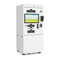 Distributeur automatique de billets multifonctionnel avec accepteur de billets, validateur de billets, écran tactile, machine de change de devises avec imprimante laser A4