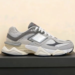 Chaussures de marche rehaussées unisexe rétro respirantes à lacets en maille avec semelle extérieure en caoutchouc, collection automne 2026, modèle 9060 - Product Image 6