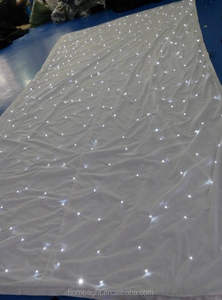 Düğün sahne gösterisi parti sahne platformu için yeni varış LED yıldızlı perde - Product Image 6