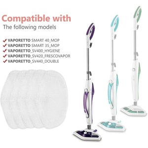 Panno di Ricambio in Microfibra per <span class=keywords><strong>Scopa</strong></span> <span class=keywords><strong>a</strong></span> <span class=keywords><strong>Vapore</strong></span> <span class=keywords><strong>POLTI</strong></span> con Sistema di Strizzatura Automatica e Tasso di Disidratazione del 70-80% - Product Image 1