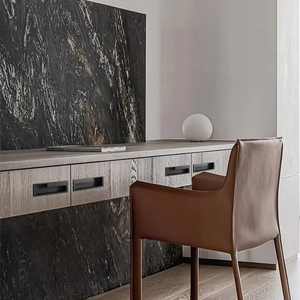 Di chuyển cửa xử lý giấu hiện đại được xây dựng trong cửa trượt rãnh lõm chốt vô hình cửa tủ xử lý - Product Image 5