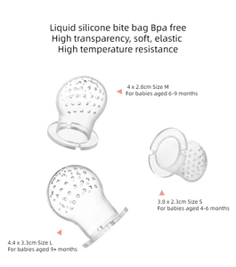 Sucette d'alimentation en silicone de haute qualité pour bébé, distributeur de fruits frais pour nourrissons, vente chaude - Product Image 6