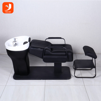 Meubles de salon de Offre Spéciale Chaise de lavage des cheveux Salon avec évier de spa à tête japonaise Lit à shampoing et évier et chaise à shampoing
