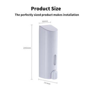 Distributeur de savon intelligent YEETE, sans perçage, étanche, rechargeable, 50x245x73mm, pour la maison, la cuisine, la salle de bain, le bureau - Product Image 2