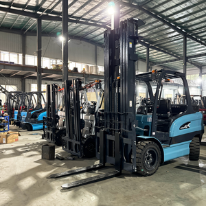 מלגזה איכותית <span class=keywords><strong>3</strong></span>-5 טון עם סוללת עופרת-חומצה דגם CPD-30 הנעה 4X4 צמיגים מלאים חדשה - Product Image 5