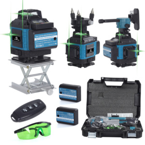 Màu xanh lá cây 360 tự san lấp mặt bằng laser quay mức độ 4D 16 dòng ngang & Dọc Dòng Laser khảo sát công cụ đo lường - Product Image 6