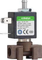 Válvula Solenoide de Plástico de 2 y 3 Vías, 0.9mm/6mm, DC12V/24V AC110-240V, para Generadores de Vapor, Válvula de Seguridad