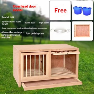 Cage d'élevage écologique pour pigeons voyageurs, nichoir en bois pour l'élevage de pigeons - Product Image 4