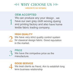 Disesuaikan Afrika lembut bunga cetak tenunan bazin dicelup kain polos 100% kain katun untuk pakaian - Product Image 5